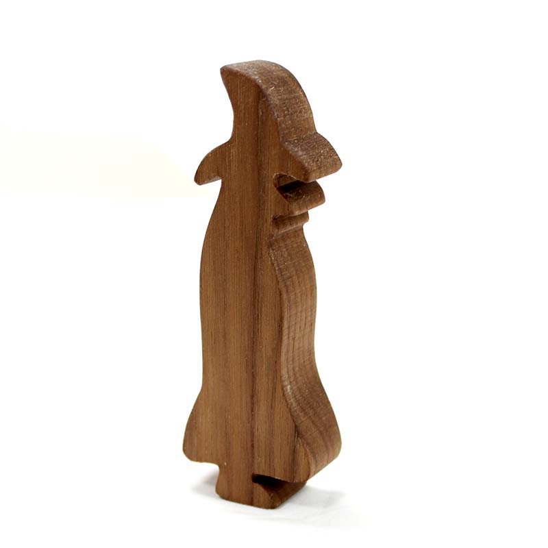 Wood Toy Witch